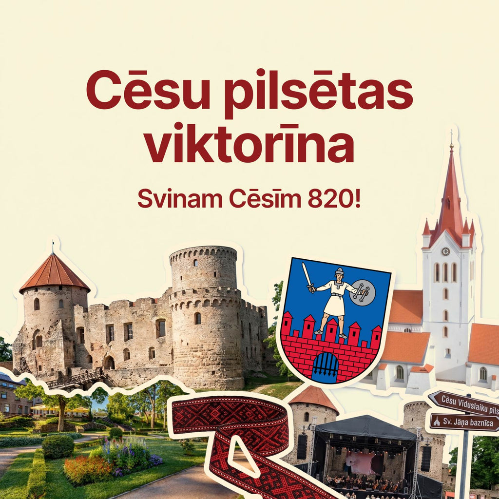 Cēsu pilsētas viktorīna. Svinam Cēsīm 820!