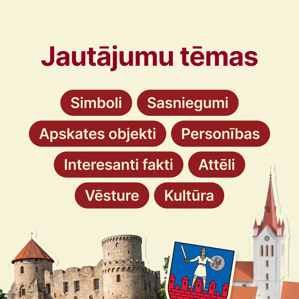 Cēsu pilsētas viktorīna. Svinam Cēsīm 820!