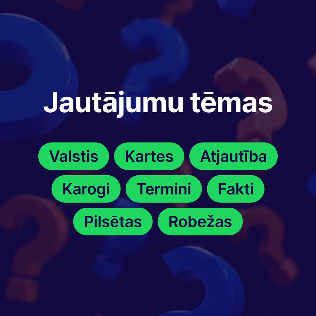 Aizraujoša ģeogrāfijas viktorīna. Cik labi tu pazīsti pasauli?
