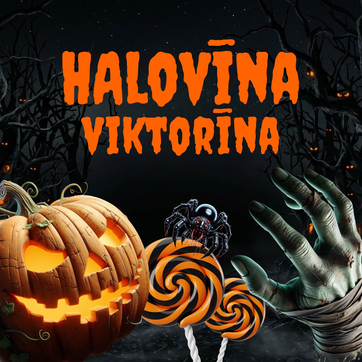 Aizraujoša Halovīna viktorīna īstiem svētku faniem