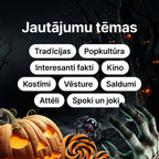 Aizraujoša Halovīna viktorīna īstiem svētku faniem