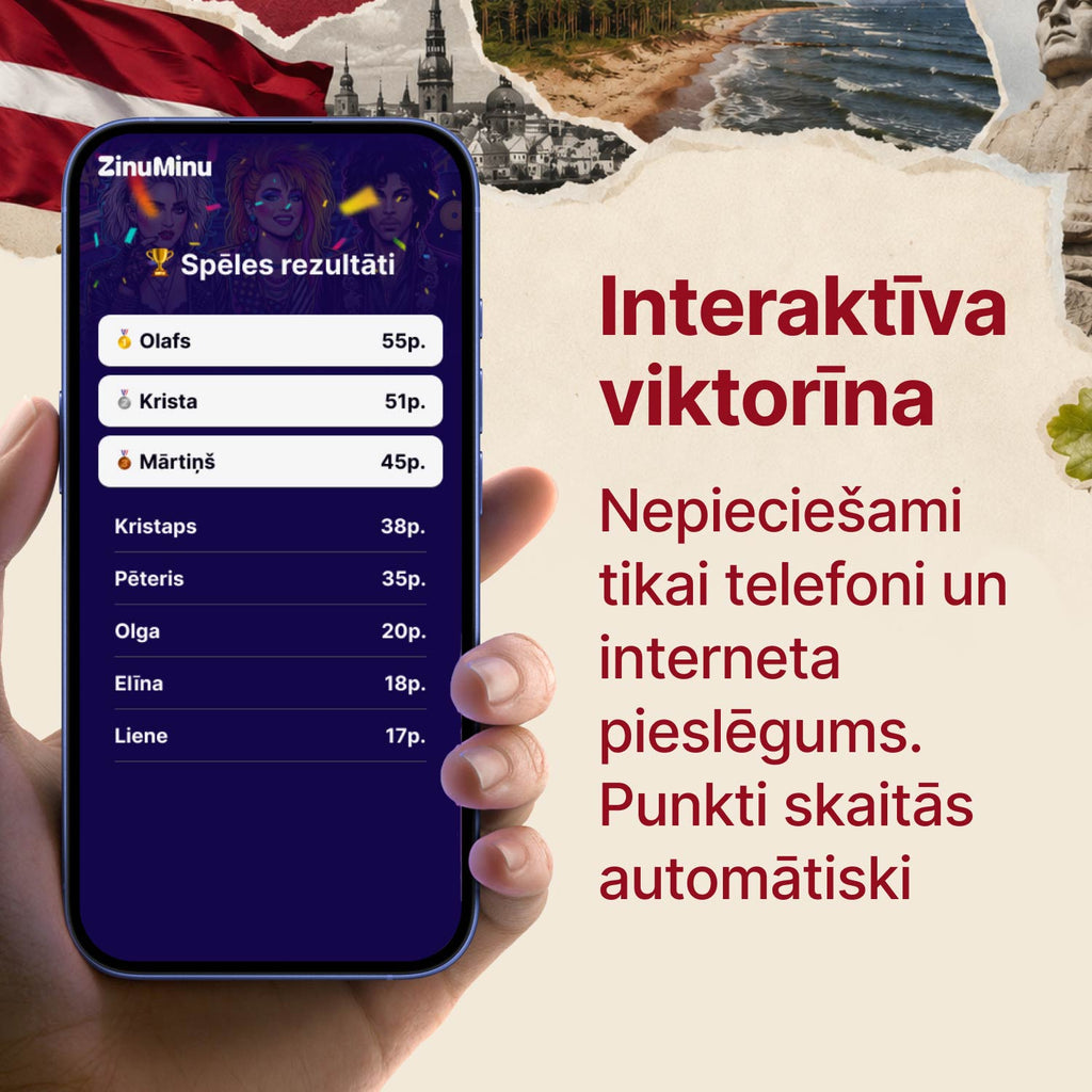 Latvijas viktorīna + Pasaules viktorīna
