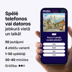 Erudīcijas spēle par Latviju – Cik labi Tu pazīsti Latviju?