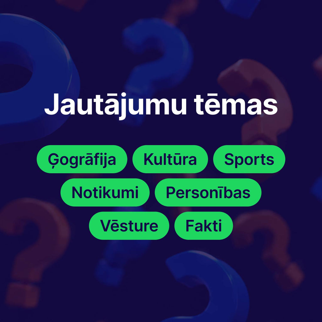 Erudīcijas spēle par Latviju – Cik labi Tu pazīsti Latviju?