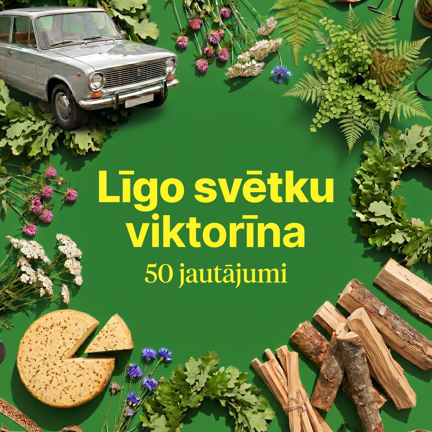 Aizraujoša Līgo viktorīna īstiem līgotājiem