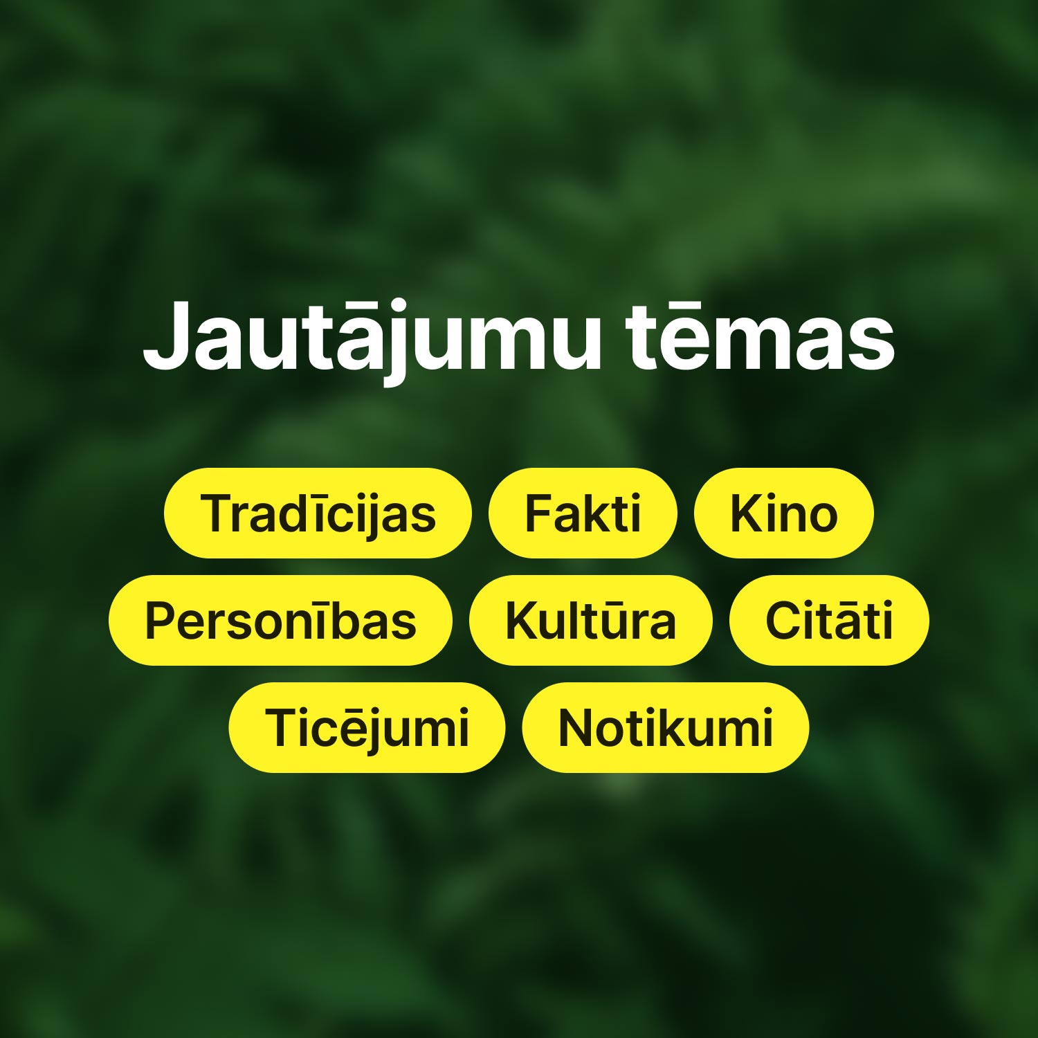 Aizraujoša Līgo viktorīna īstiem līgotājiem