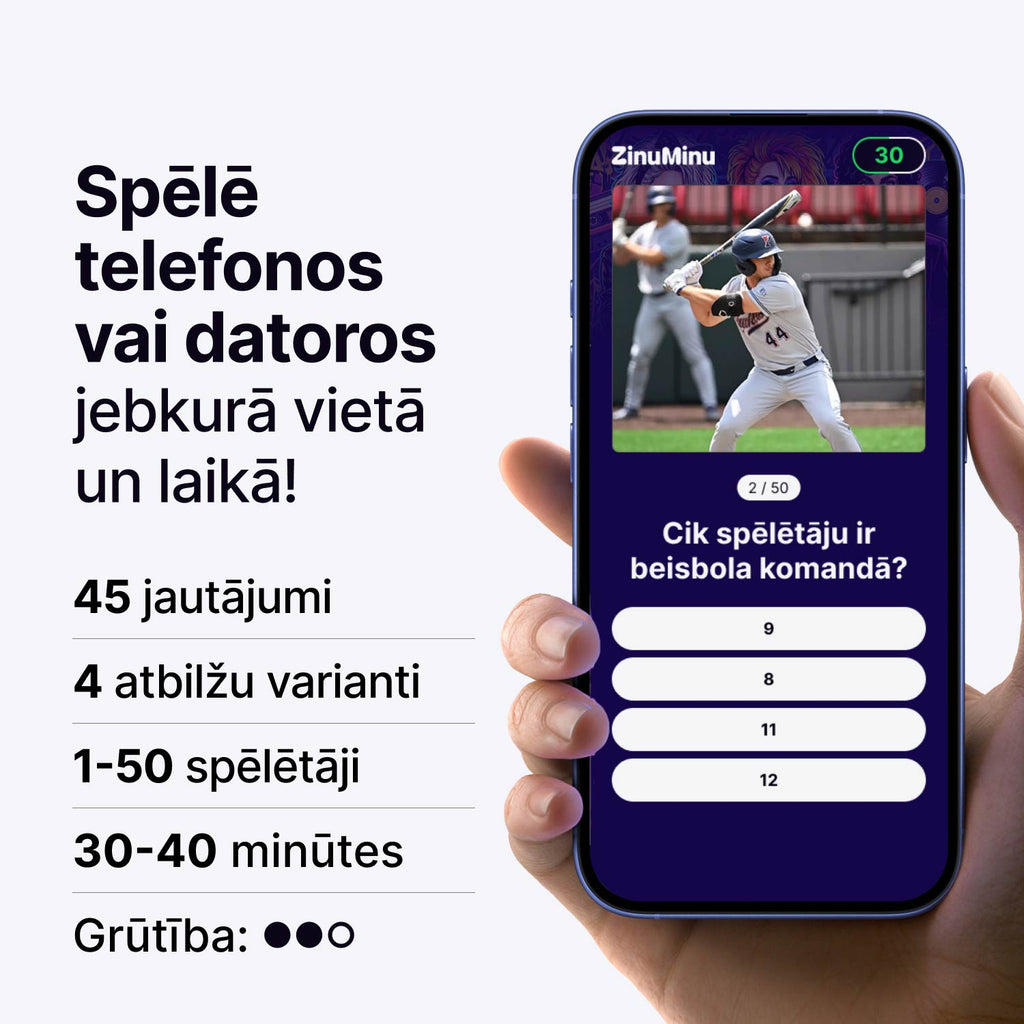 Cik labi tu pārzini sportu? Leģendāru sporta mirkļu un faktu spēle