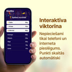 Valmieras pilsētas viktorīna. Svinam Valmierai 743!