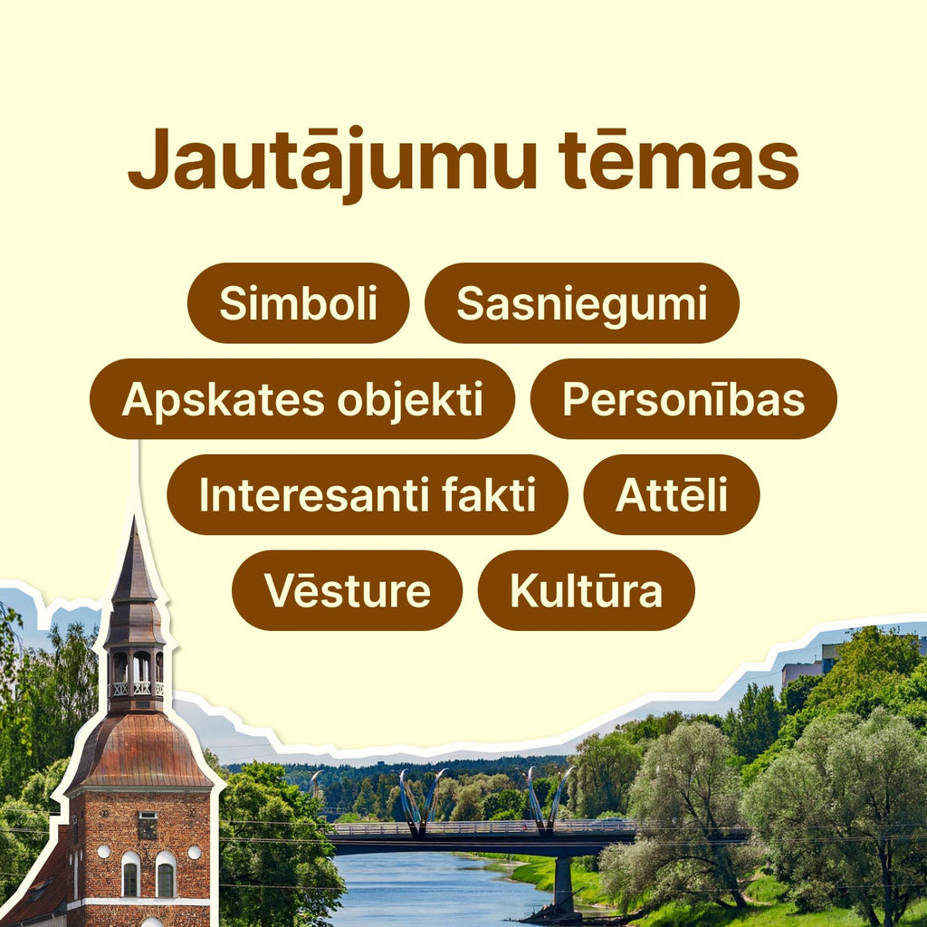 Valmieras pilsētas viktorīna. Svinam Valmierai 743!